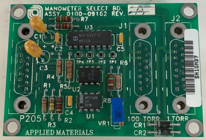 0100-09162 wPCBA MANOMETER SELECT BD