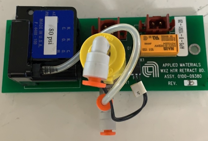 0100-09380 PCB ASSEMBLY HEATER RETRACT WXZ