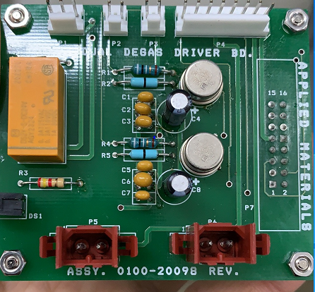 0100-20098 PCB ASSY,DUAL DEGAS DRIVER